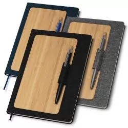 Caderneta em Bambu Personalizada Caderneta em Bambu Personalizada