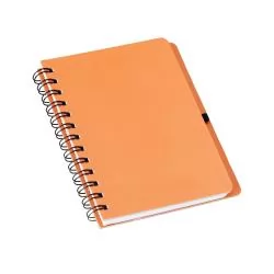 Caderneta em Kraft com Porta Caneta Personalizada Caderneta em Kraft com Porta Caneta Personalizada