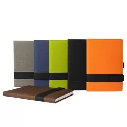 Caderneta em Linho com Porta Caneta Personalizada Caderneta em Linho com Porta Caneta Personalizada