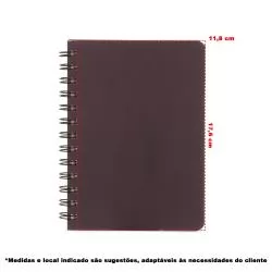 Caderneta Kraft Personalizada Caderneta Kraft Personalizada