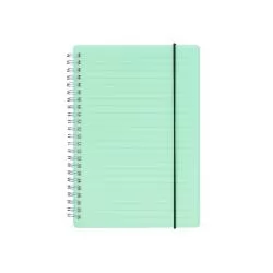 Caderno A5 Plástico Personalizado Caderno A5 Plástico Personalizado