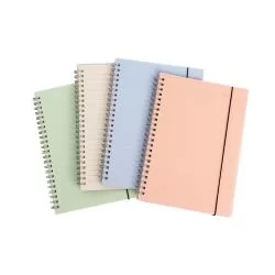 Caderno A5 Plástico Personalizado Caderno A5 Plástico Personalizado
