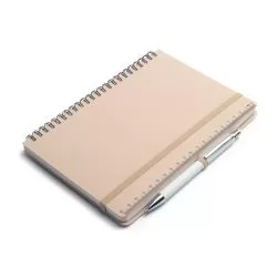 Caderno de Anotações em PP reciclável Personalizado Caderno de Anotações em PP reciclável Personalizado
