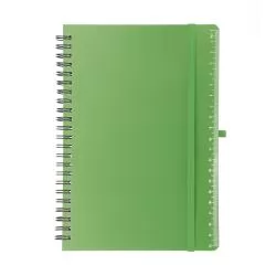 Caderno de Anotações em PP reciclável Personalizado Caderno de Anotações em PP reciclável Personalizado