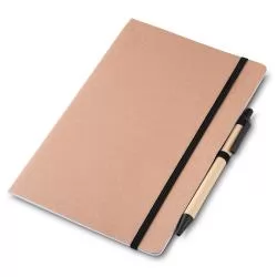 Caderno Ecológico com Caneta Personalizado Caderno Ecológico com Caneta Personalizado