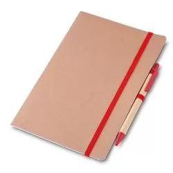 Caderno Ecológico com Caneta Personalizado Caderno Ecológico com Caneta Personalizado