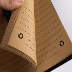 Caderno Ecológico com Caneta Personalizado Caderno Ecológico com Caneta Personalizado