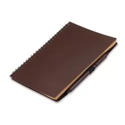 Caderno Ecológico com Caneta Personalizado Caderno Ecológico com Caneta Personalizado