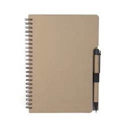 Caderno em papelão reciclável Personalizado Caderno em papelão reciclável Personalizado