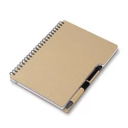 Caderno em papelão reciclável Personalizado Caderno em papelão reciclável Personalizado