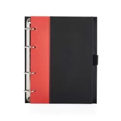 Caderno Fichário de Couro Sintético Personalizado Caderno Fichário de Couro Sintético Personalizado