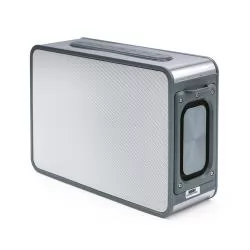 Caixa de som em ABS 100% reciclado com microfone Personalizada Caixa de som em ABS 100% reciclado com microfone Personalizada