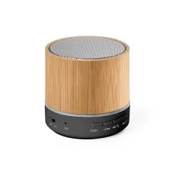 Caixa de som em bambu e ABS 100% reciclado Personalizada Caixa de som em bambu e ABS 100% reciclado Personalizada