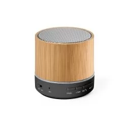 Caixa de som em bambu e ABS 100% reciclado Personalizada Caixa de som em bambu e ABS 100% reciclado Personalizada