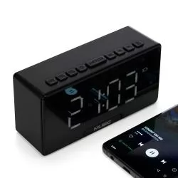 Caixa de Som Multimídia com Relógio Personalizada Caixa de Som Multimídia com Relógio Personalizada