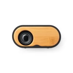 Caixa de som portátil em 36% rABS e bambu Personalizada Caixa de som portátil em 36% rABS e bambu Personalizada