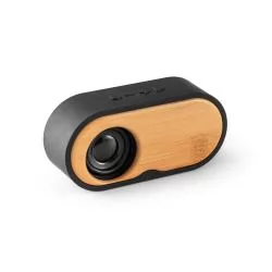 Caixa de som portátil em 36% rABS e bambu Personalizada Caixa de som portátil em 36% rABS e bambu Personalizada