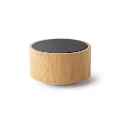 Caixa de som portátil em bambu e ABS Personalizada Caixa de som portátil em bambu e ABS Personalizada