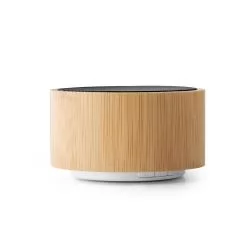 Caixa de som portátil em bambu e ABS Personalizada Caixa de som portátil em bambu e ABS Personalizada