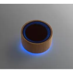 Caixa de som portátil em bambu e ABS Personalizada Caixa de som portátil em bambu e ABS Personalizada