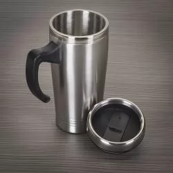 Caneca inox de 450ml Personalizada Caneca inox de 450ml Personalizada