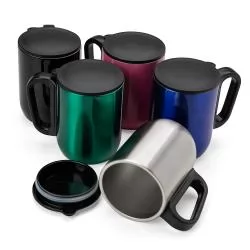 Caneca Inox Parede Dupla 250 ml Personalizada Caneca Inox Parede Dupla 250 ml Personalizada