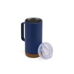 Caneca Térmica com Cortiça de 500ml Personalizada Caneca Térmica com Cortiça de 500ml Personalizada