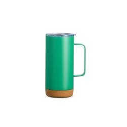 Caneca Térmica com Cortiça de 500ml Personalizada Caneca Térmica com Cortiça de 500ml Personalizada