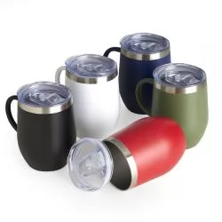 Caneca Térmica Inox 350ml Personalizada Caneca Térmica Inox 350ml Personalizada