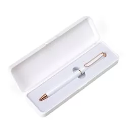 Caneta de Metal com Estojo plástico Personalizada Caneta de Metal com Estojo plástico Personalizada