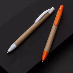 Caneta Ecológica de Papelão Personalizada Caneta Ecológica de Papelão Personalizada