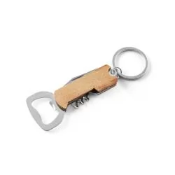 Canivete 3 em 1 em bambu com abridor de garrafas Personalizado Canivete 3 em 1 em bambu com abridor de garrafas Personalizado