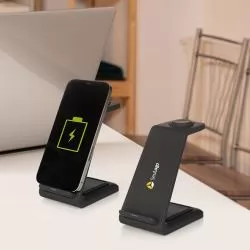 Carregador por Indução 3 em 1 base para carregamento Personalizado Carregador por Indução 3 em 1 base para carregamento Personalizado