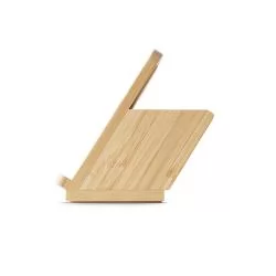 Carregador wireless em bambu 10W Personalizado Carregador wireless em bambu 10W Personalizado