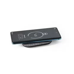 Carregador wireless PET 100% rPET Personalizado Carregador wireless PET 100% rPET Personalizado