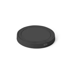 Carregador wireless rápido em ABS e silicone Personalizado Carregador wireless rápido em ABS e silicone Personalizado