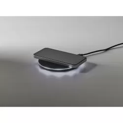 Carregador wireless rápido em ABS Personalizado Carregador wireless rápido em ABS Personalizado