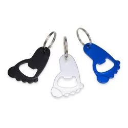 Chaveiro Metal Abridor Pézinho Personalizado Chaveiro Metal Abridor Pézinho Personalizado