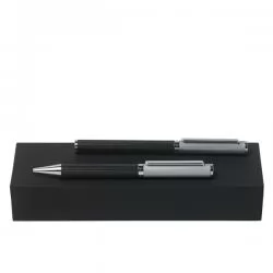 Conjunto caneta tinteiro e esferográfica Premium Hugo Boss Personalizado