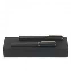 Conjunto caneta tinteiro e roller Hugo Boss Personalizado Conjunto caneta tinteiro e roller Hugo Boss Personalizado