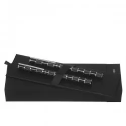 Conjunto de caneta tinteiro e roller Premium Cerruti 1881 Personalizado Conjunto de caneta tinteiro e roller Premium Cerruti 1881 Personalizado
