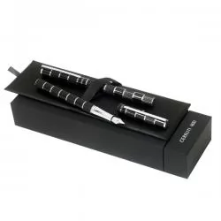 Conjunto de caneta tinteiro e roller Premium Cerruti 1881 Personalizado Conjunto de caneta tinteiro e roller Premium Cerruti 1881 Personalizado