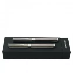 Conjunto de caneta tinteiro e roller Premium Cerruti 1881 Personalizado Conjunto de caneta tinteiro e roller Premium Cerruti 1881 Personalizado