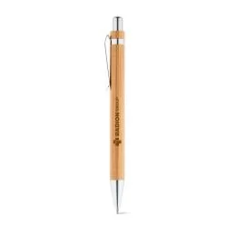 Conjunto de esferográfica e lapiseira em Bambu Personalizado Conjunto de esferográfica e lapiseira em Bambu Personalizado