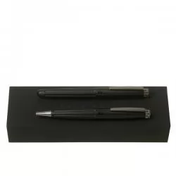 Conjunto de roller e esferográfica Hugo Boss Personalizado Conjunto de roller e esferográfica Hugo Boss Personalizado