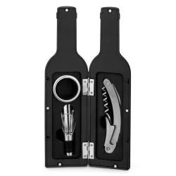 Conjunto para vinho em metal Personalizado Conjunto para vinho em metal Personalizado