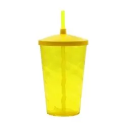 Copo 700ml Espiral Com Tampa e Canudo Personalizado Copo 700ml Espiral Com Tampa e Canudo Personalizado