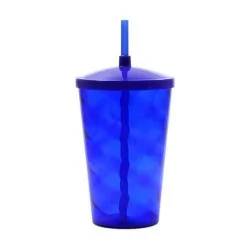 Copo 700ml Espiral Com Tampa e Canudo Personalizado Copo 700ml Espiral Com Tampa e Canudo Personalizado
