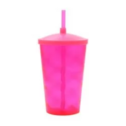 Copo 700ml Espiral Com Tampa e Canudo Personalizado Copo 700ml Espiral Com Tampa e Canudo Personalizado
