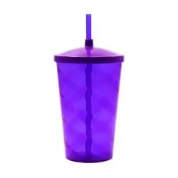Copo 700ml Espiral Com Tampa e Canudo Personalizado Copo 700ml Espiral Com Tampa e Canudo Personalizado
